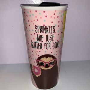 New sloth travel coffee mug